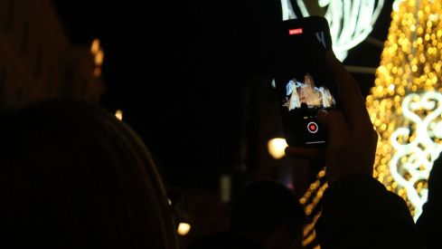 Espectáculo de luces en la Catedral de León