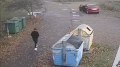 Imágenes de las cámaras de seguridad que publicó la APAP de León Imágenes de las cámaras de seguridad que publicó la APAP de León