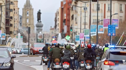 'Scooter Run' de León