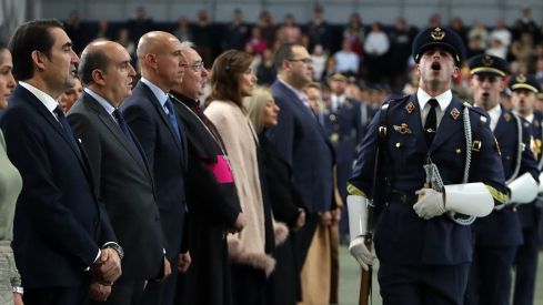 Jura de Bandera en la Academia Básica del Aire de la Virgen del Camino | Peio García (ICAL) Jura de Bandera en la Academia Básica del Aire de la Virgen del Camino | Peio García (ICAL)