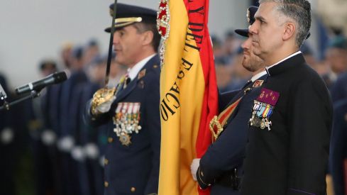 Jura de Bandera en la Academia Básica del Aire de la Virgen del Camino | Peio García (ICAL) Jura de Bandera en la Academia Básica del Aire de la Virgen del Camino | Peio García (ICAL)