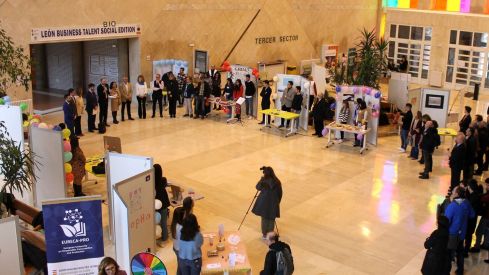 Foto de archivo de la 'Jornada León Business Talent' celebrada en 2022