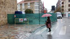 La renovación del pavimento en el Arco de la Cárcel modificará temporalmente el acceso al casco histórico de León La renovación del pavimento en el Arco de la Cárcel modificará temporalmente el acceso al casco histórico de León