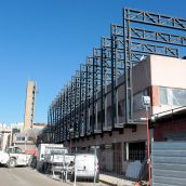 Obras en la estación de autobuses de León