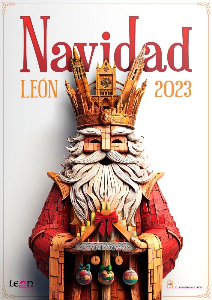 Cartel Navidad León 2023