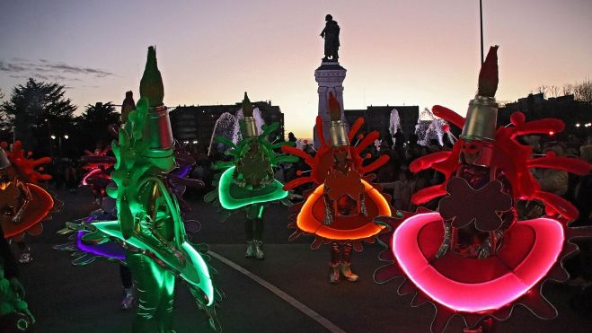 Desfile de Carnaval en León año 2023