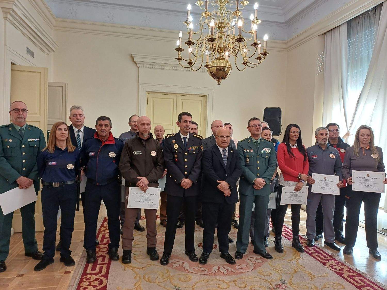 Menciones Honoríficas a la seguridad privada en León