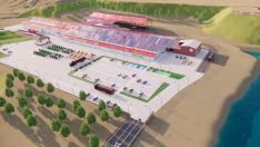 Planta de refabricación 'Reviver' que la GAM proyecta para Villacé Planta de refabricación 'Reviver' que la GAM proyecta para Villacé