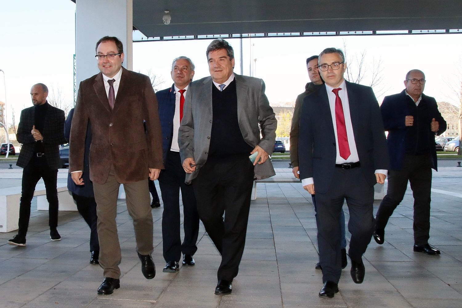  El ministro José Luis Escrivá visita las instalaciones de INCIBE