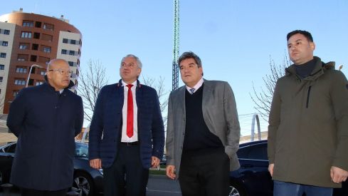 El ministro José Luis Escrivá visita las instalaciones de INCIBE El ministro José Luis Escrivá visita las instalaciones de INCIBE