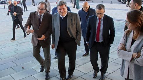 El ministro José Luis Escrivá visita las instalaciones de INCIBE El ministro José Luis Escrivá visita las instalaciones de INCIBE