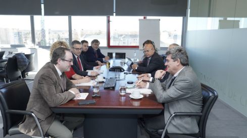 El ministro José Luis Escrivá visita las instalaciones de INCIBE El ministro José Luis Escrivá visita las instalaciones de INCIBE