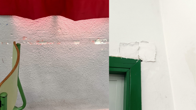 Desperfectos en las aulas, pasillos y bañosdel Instituto de Eras de Renueva Desperfectos en las aulas, pasillos y bañosdel Instituto de Eras de Renueva