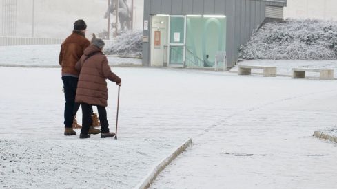 Fuerte helada en León | Campillo (ICAL) Fuerte helada en León | Campillo (ICAL)