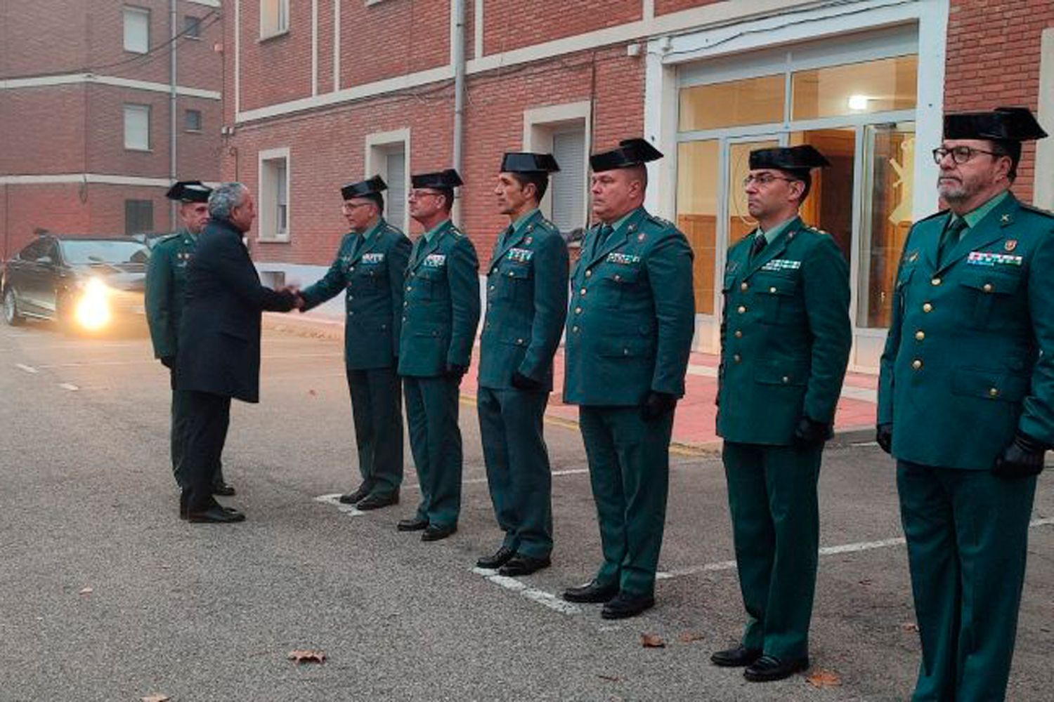 XII Zona de la Guardia Civil de Castilla y León y la Comandancia.