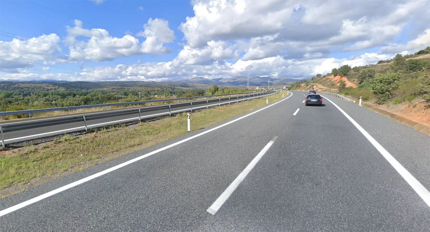 Autopista AP 66 entre León y Asturias