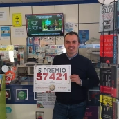 Quinto premio en León vendido en La Alameda Quinto premio en León vendido en La Alameda