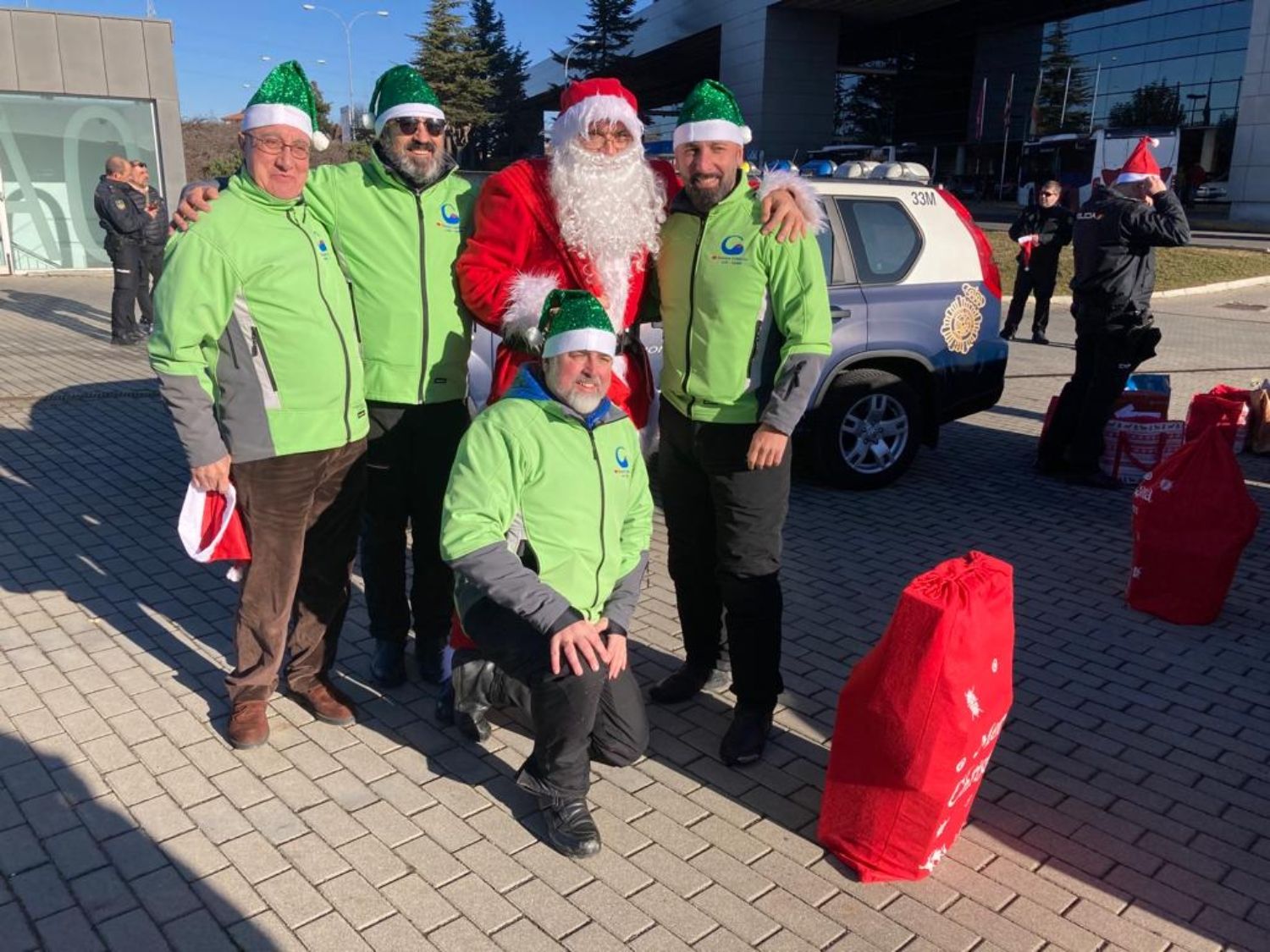 Visita de Papa Noel a  CAULE