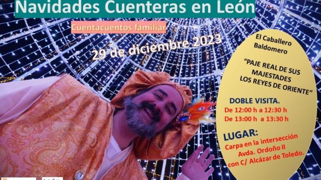 Cartel navidades cuenteras