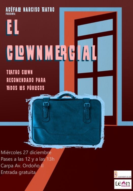 Cartel  "El Clownmercial" 