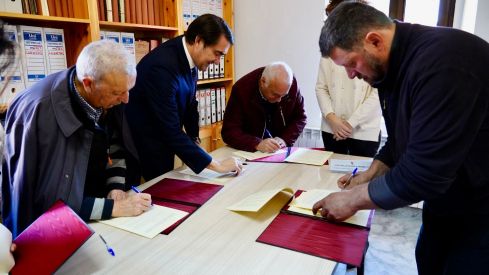    Firma convenios del programa 'Rehabitare' con cinco ayuntamientos leoneses