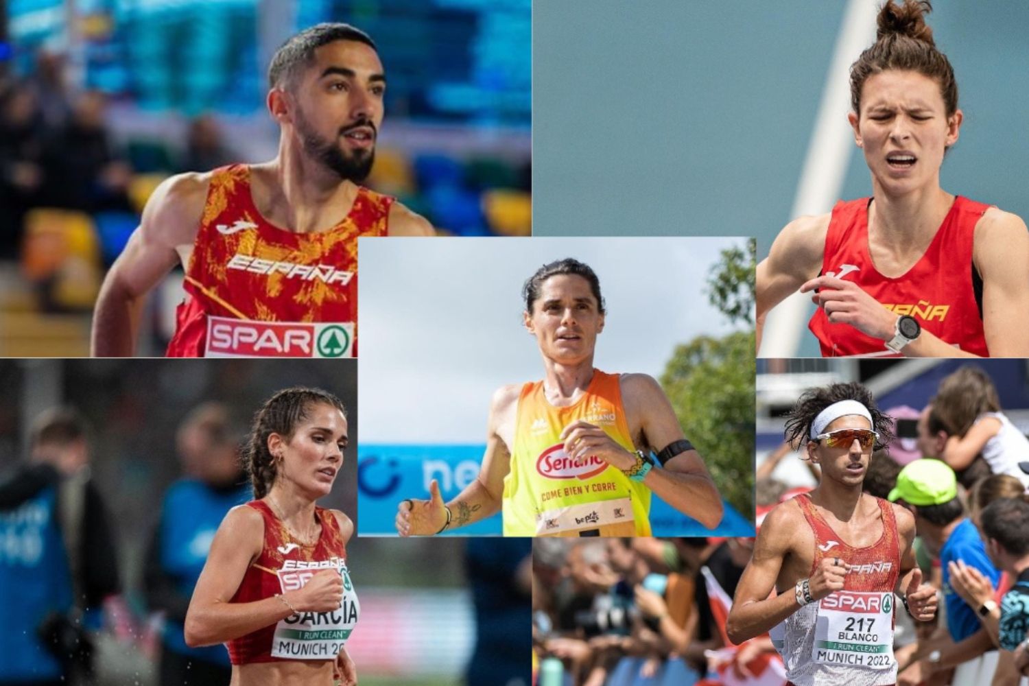 Saúl Ordóñez, Marta García, Blanca Fernández, Roberto Aláiz y Jorge Blanco