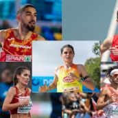 Saúl Ordóñez, Marta García, Blanca Fernández, Roberto Aláiz y Jorge Blanco