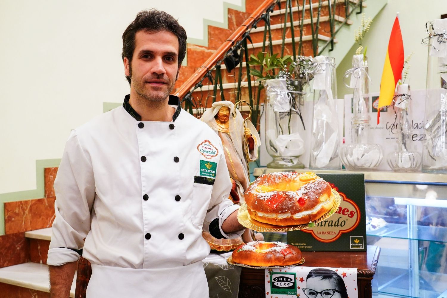  La Confitería Conrado de La Bañeza, sortea 10.000 euros por la compra de su tradicional Roscón de Reyes