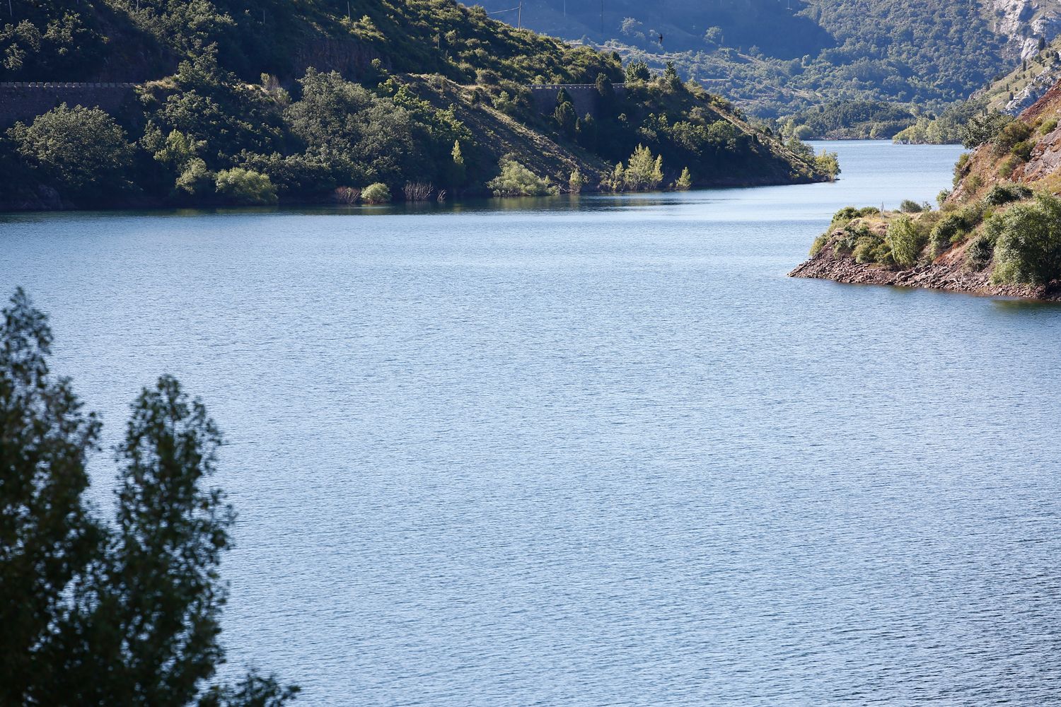 Embalse de Barrios de Luna en León