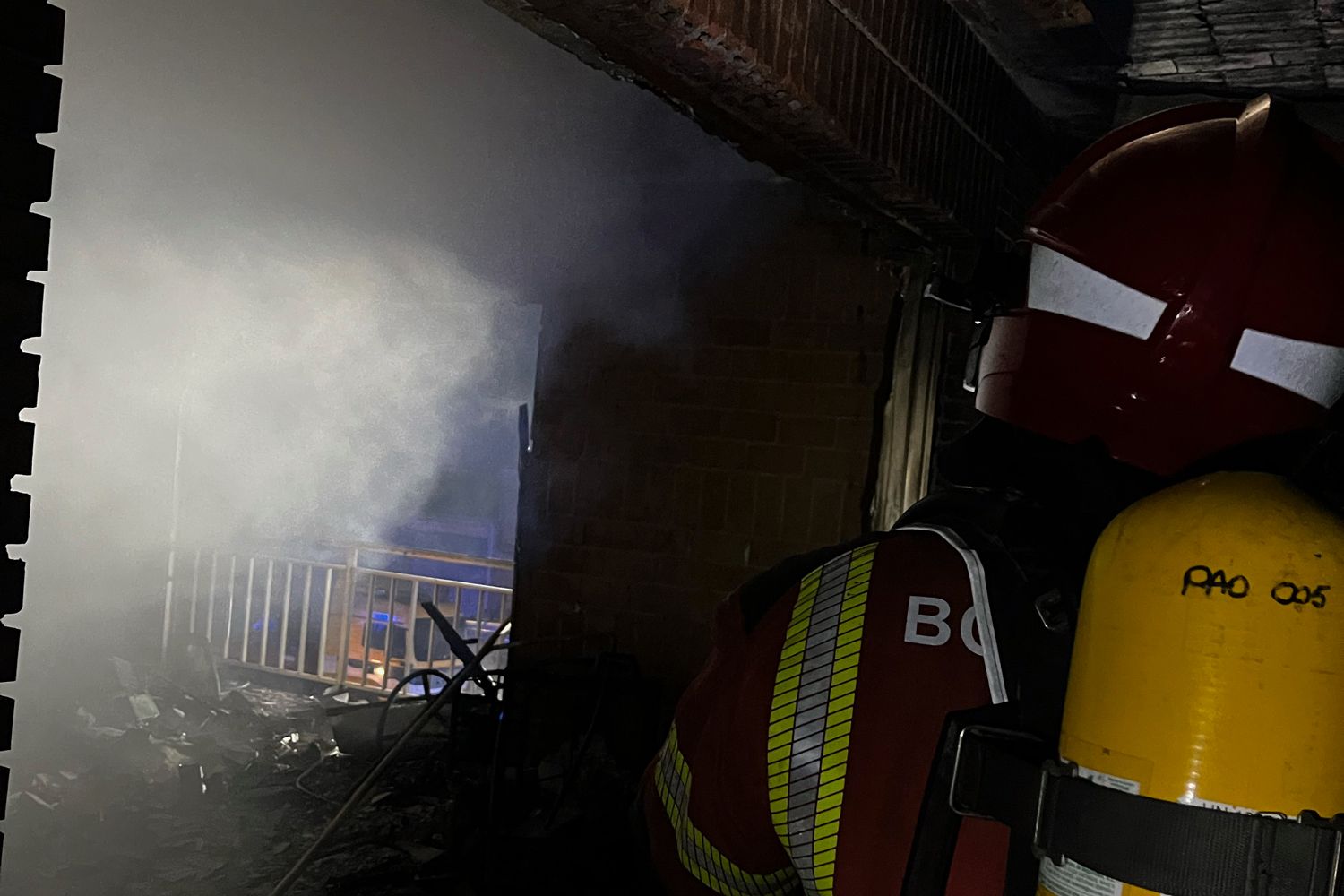 incendio en hospital de orbigo