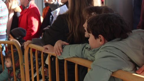 Llegada de los Reyes Magos a la estación de trenes de León | José Martín Llegada de los Reyes Magos a la estación de trenes de León | José Martín