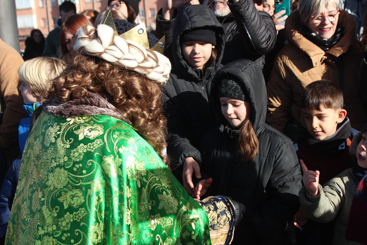 Llegada de los Reyes Magos a la estación de trenes de León | José Martín 