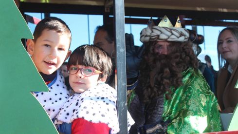Llegada de los Reyes Magos a la estación de trenes de León | José Martín Llegada de los Reyes Magos a la estación de trenes de León | José Martín