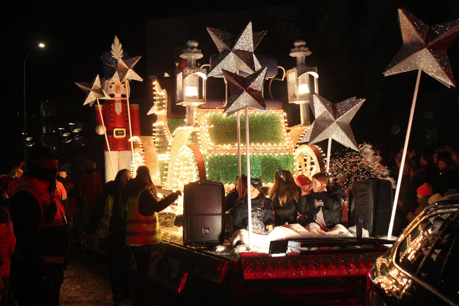 Siete carrozas desfilarán por León en la Cabalgata de los Reyes Magos