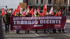 Movilización de los trabajadores del Centro Estrada de León | Campillo (ICAL)