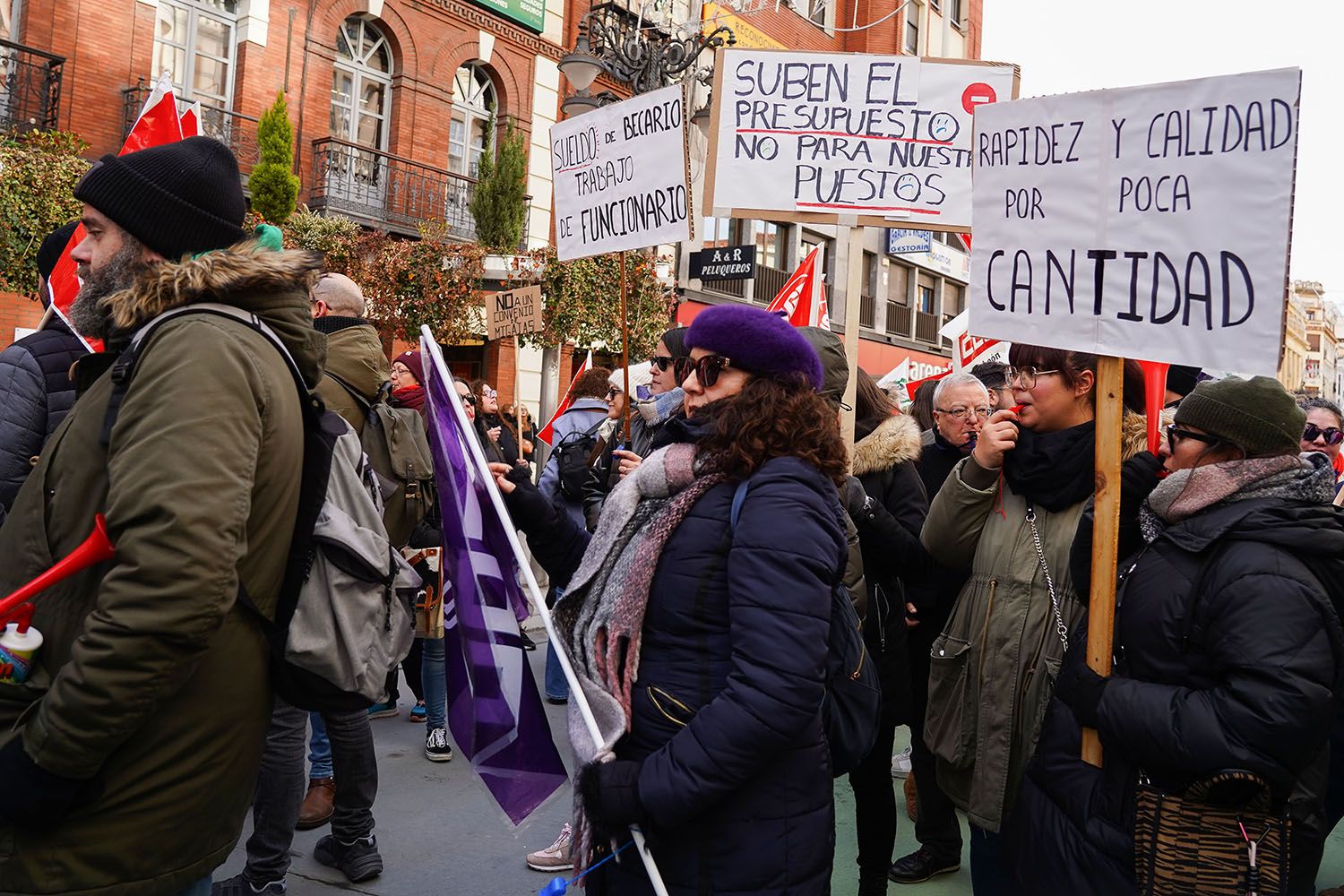 Movilización de los trabajadores del Centro Estrada de León | Campillo (ICAL)