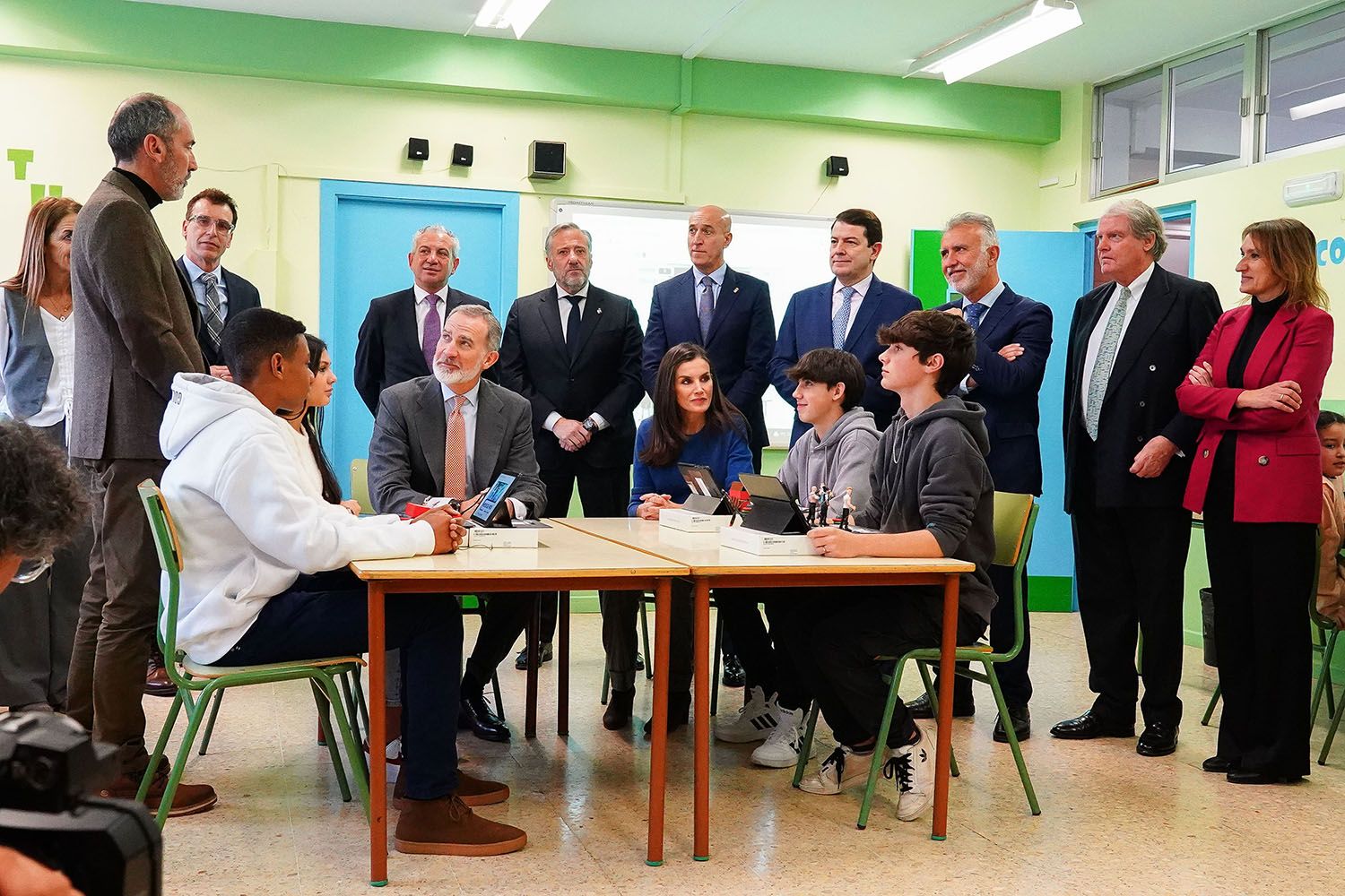 Los reyes entregan el Premio Princesa de Girona Escuela del Año 2022 al CEIP Gumersindo Azcárate