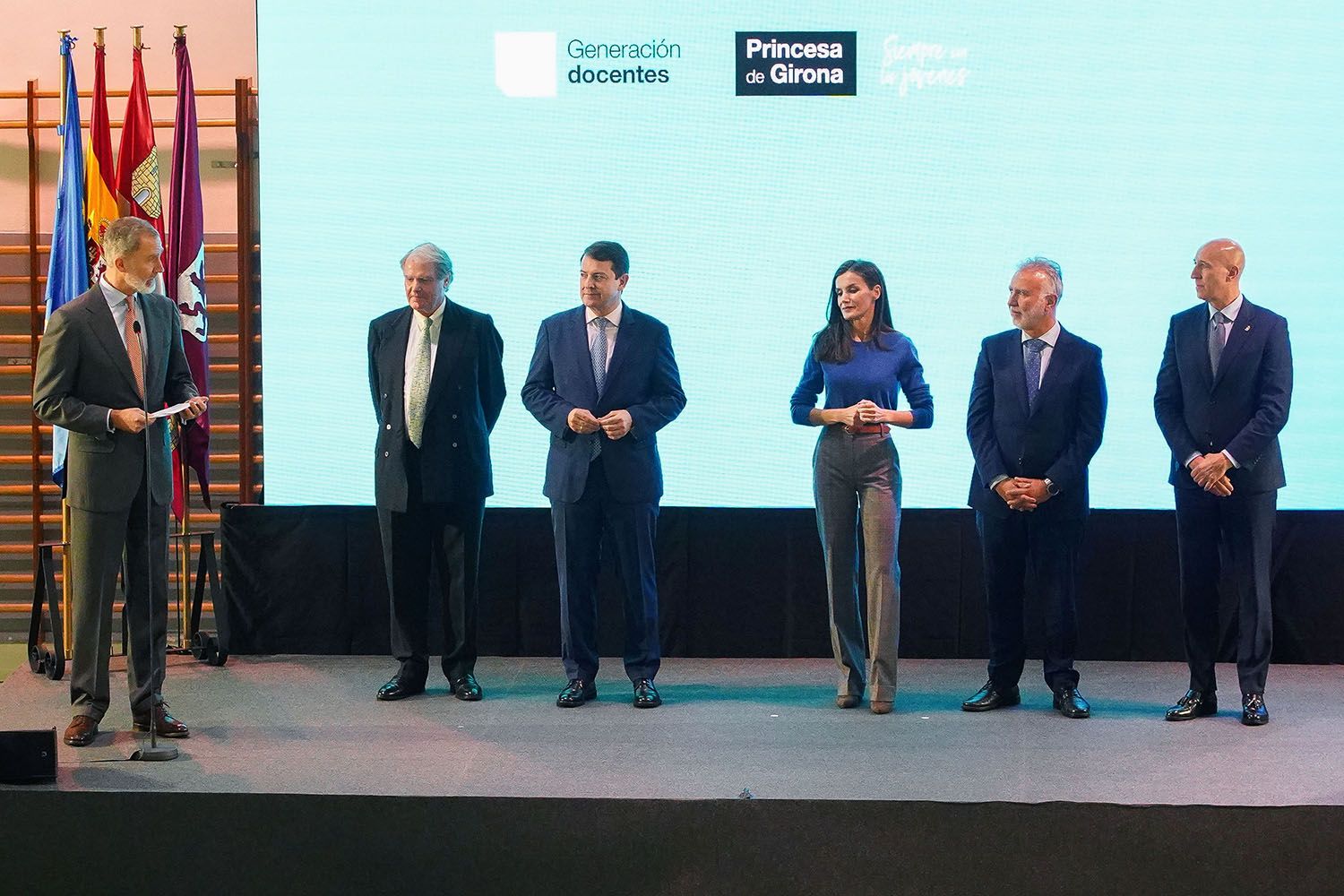 Los reyes entregan el Premio Princesa de Girona Escuela del Año 2022 al CEIP Gumersindo Azcárate