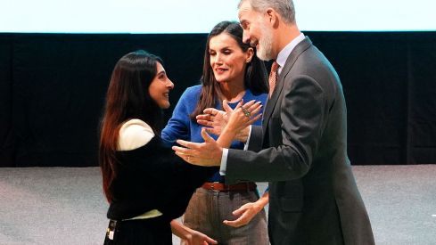 Los reyes entregan el Premio Princesa de Girona Escuela del Año 2022 al CEIP Gumersindo Azcárate