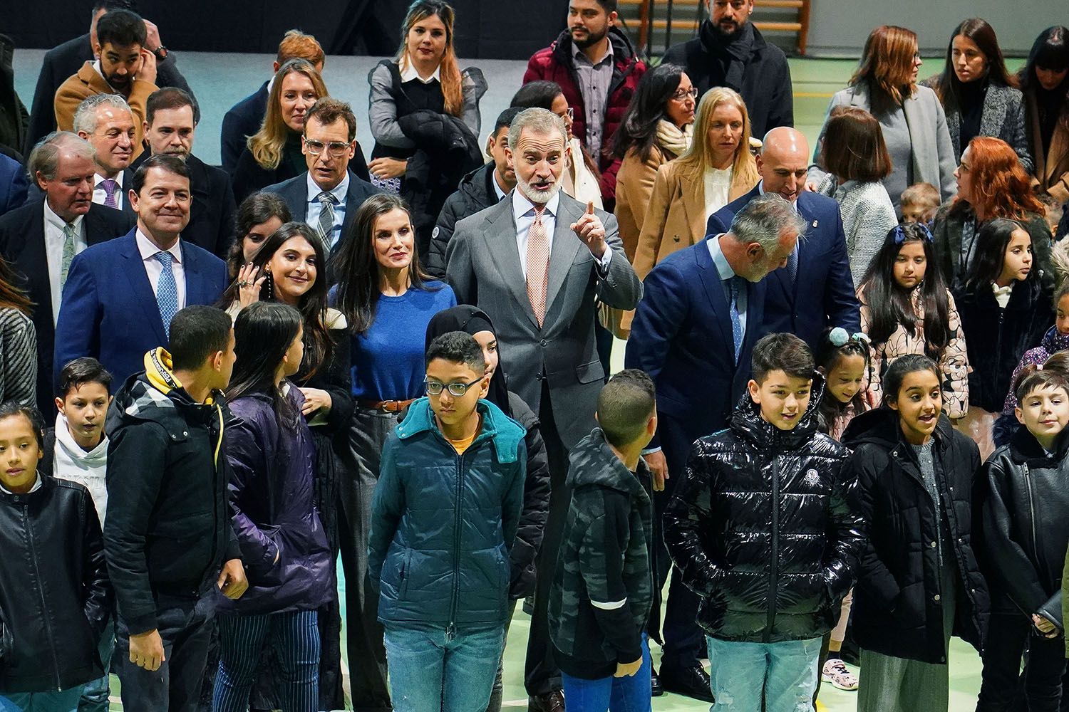 Los reyes entregan el Premio Princesa de Girona Escuela del Año 2022 al CEIP Gumersindo Azcárate