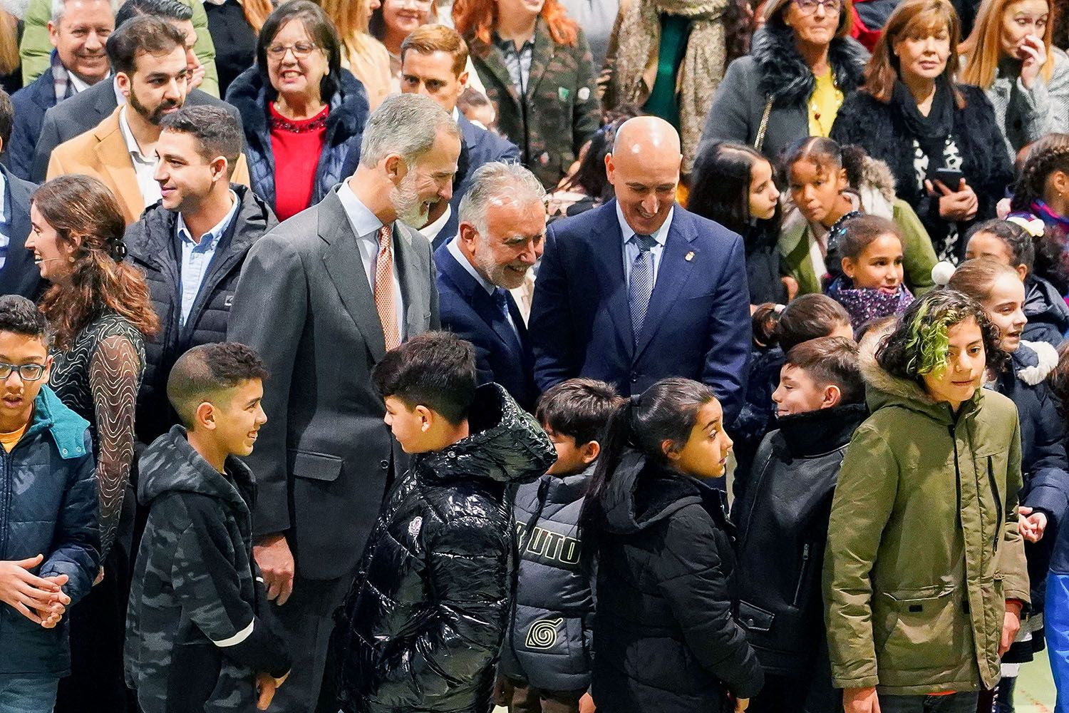 Los reyes entregan el Premio Princesa de Girona Escuela del Año 2022 al CEIP Gumersindo Azcárate