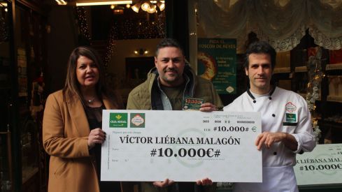Premio del Roscón de los 10.000 euros de Confitería Conrado