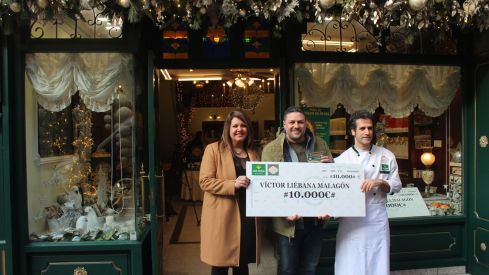 Premio del Roscón de los 10.000 euros de Confitería Conrado