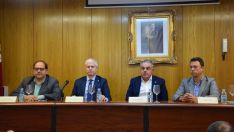 Cámara de Comercio de Astorga: Rueda de Prensa con la Plataforma por la Reapertura de la Ruta de la Plata, junto a los Alcaldes de La Bañeza y Astorga