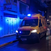 Ambulancia de noche Ambulancia de noche