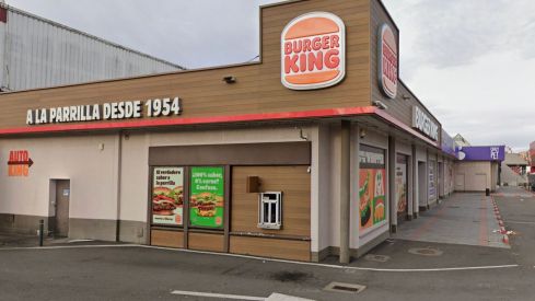 Burger King en las instalaciones del Carrefour de León