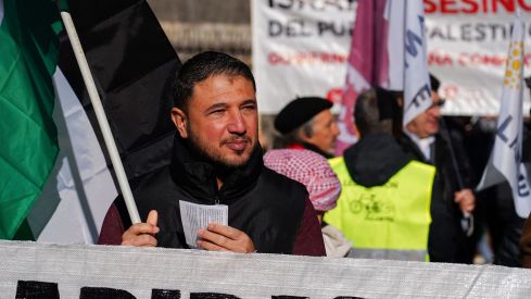 Concentración de la Plataforma Solidaria con Palestina | Campillo (ICAL)