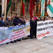 UPL se suma a la movilización por el tren Ruta de la Plata en Zamora