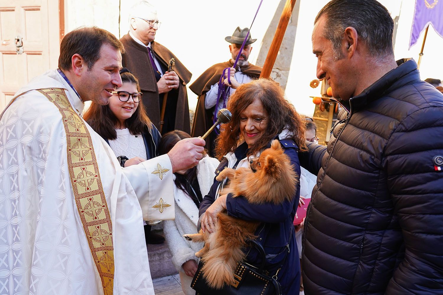 Bendición a los animales de León con motivo de San Antón | Campillo (ICAL)