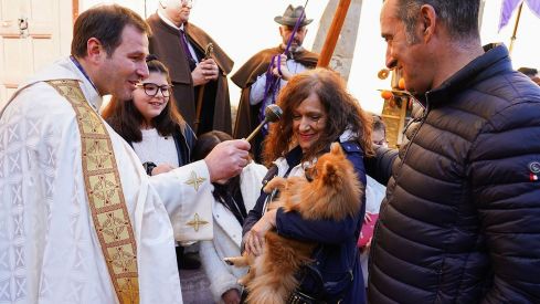 Bendición a los animales de León con motivo de San Antón | Campillo (ICAL)
